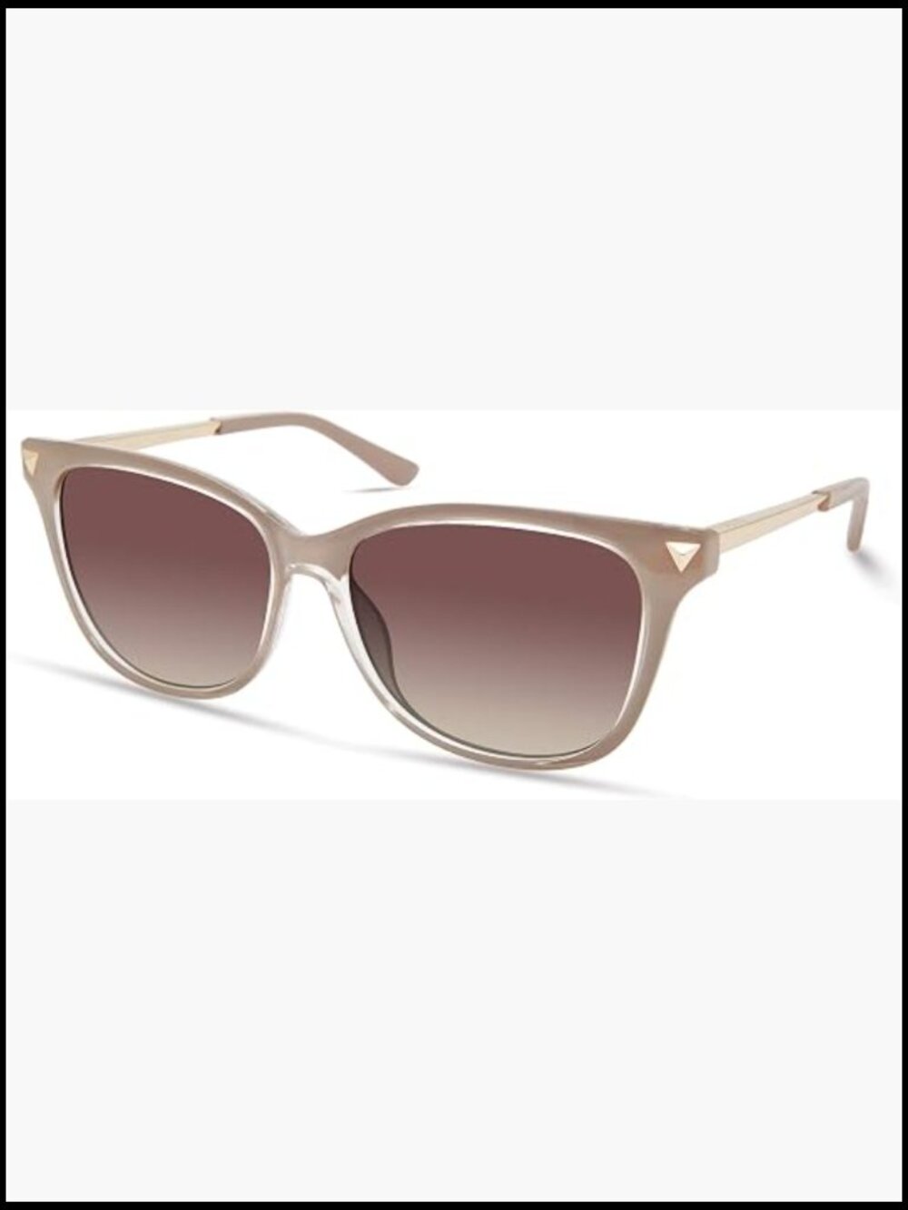 GUESS Stud Accent Square Sunglasses with UV Protection